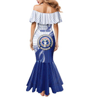 Personalized Northern Mariana Islands Mermaid Dress CNMI Seal LT05 - Polynesian Pride