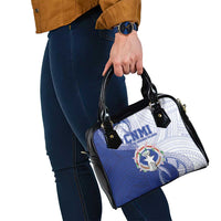 Northern Mariana Islands Shoulder Handbag CNMI Seal LT05 - Polynesian Pride