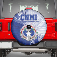Northern Mariana Islands Spare Tire Cover CNMI Seal LT05 - Polynesian Pride