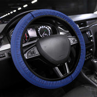 Northern Mariana Islands Steering Wheel Cover CNMI Seal LT05 Universal Fit Blue - Polynesian Pride