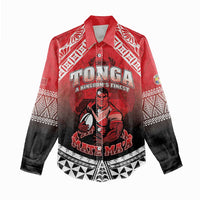 Custom Rugby Tonga MMT Women Casual Shirt Mana O Tonga LT05 - Polynesian Pride