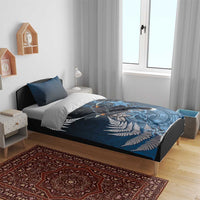 New Zealand Huia Bird Bedding Set Aotearoa Maori Pattern