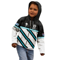 Custom Fiji Rugby Kid Hoodie Fijian 7s With Tapa Pattern LT05 - Polynesian Pride