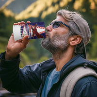 Personalised American Samoa Flag Day 4 in 1 Can Cooler Tumbler Flag Style
