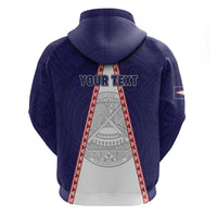 Personalised American Samoa Flag Day Hoodie Flag Style