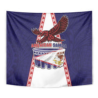American Samoa Flag Day Tapestry Flag Style