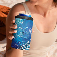 Polynesia Autism Awareness 4 in 1 Can Cooler Tumbler Be In Awe Of My 'Tism