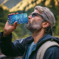 Polynesia Autism Awareness 4 in 1 Can Cooler Tumbler Be In Awe Of My 'Tism