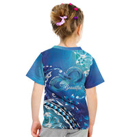 Polynesia Autism Awareness Kid T Shirt Be In Awe Of My 'Tism