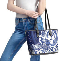 Guam Chief Kepuha Leather Tote Bag Chamorro Pride