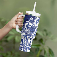 Guam Chief Kepuha Tumbler With Handle Chamorro Pride