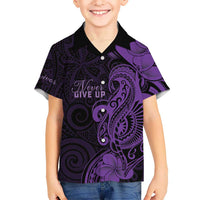 Personalised Lupus Warrior Family Matching Mermaid Dress and Hawaiian Shirt Never Give Up Polynesian Style