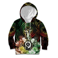 Vanuatu Happy Assumption Day Kid Hoodie LT05 Hoodie Reggae - Polynesian Pride