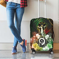 Vanuatu Happy Assumption Day Luggage Cover LT05 - Polynesian Pride