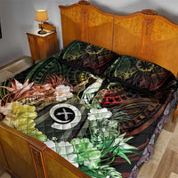 Vanuatu Happy Assumption Day Quilt Bed Set LT05 - Polynesian Pride