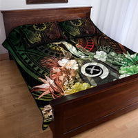 Vanuatu Happy Assumption Day Quilt Bed Set LT05 - Polynesian Pride