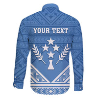 Personalised Kosrae State Gospel Day Family Matching Short Sleeve Bodycon Dress and Hawaiian Shirt Simple Style