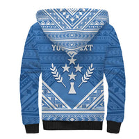 Personalised Kosrae State Gospel Day Sherpa Hoodie Simple Style