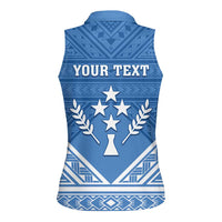 Personalised Kosrae State Gospel Day Women Sleeveless Polo Shirt Simple Style