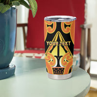 Personalised New Zealand Te Tairawhiti Tumbler Cup Maori Koru Pattern LT05 - Polynesian Pride