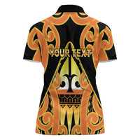 Personalised New Zealand Te Tairawhiti Women Polo Shirt Maori Koru Pattern LT05 - Polynesian Pride