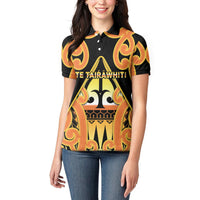 Personalised New Zealand Te Tairawhiti Women Polo Shirt Maori Koru Pattern LT05 - Polynesian Pride