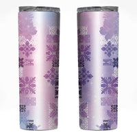 Hawaiian Quilt Skinny Tumbler Vintage Pattern Galaxy LT05 Galaxy - Polynesian Pride