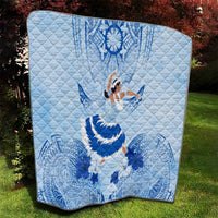 Cook Islands Women's Day Quilt With Polynesian Pattern LT05 - Polynesian Pride