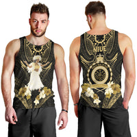 Niue Women's Day Men Tank Top With Polynesian Pattern LT05 - Polynesian Pride