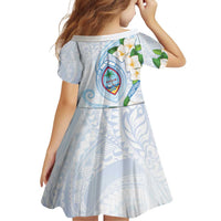 Guam Chamorro Family Matching Puletasi and Hawaiian Shirt Guasali Flowers Curves Style