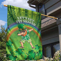 Hawaii Saint Patrick's Day Garden Flag Let's Get Fit Shaced