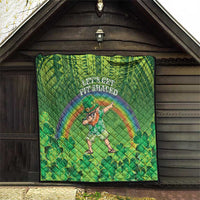 Hawaii Saint Patrick's Day Quilt Let's Get Fit Shaced