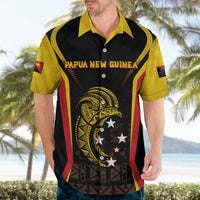 Custom Papua New Guinea Cricket Hawaiian Shirt 2024 World Cup LT05 - Polynesian Pride