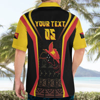 Custom Papua New Guinea Cricket Hawaiian Shirt 2024 World Cup LT05 - Polynesian Pride