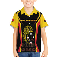 Custom Papua New Guinea Cricket Hawaiian Shirt 2024 World Cup LT05 - Polynesian Pride