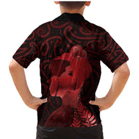 Aotearoa Mana Wahine Family Matching Mermaid Dress and Hawaiian Shirt The Spiritual Power Of Women