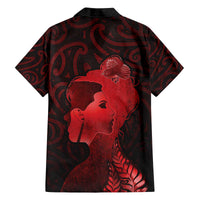 Aotearoa Mana Wahine Family Matching Off The Shoulder Long Sleeve Dress and Hawaiian Shirt The Spiritual Power Of Women