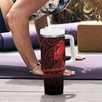 Aotearoa Mana Wahine Tumbler With Handle The Spiritual Power Of Women