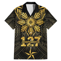 Personalised Philippines Independence Day Family Matching Mermaid Dress and Hawaiian Shirt Filipinos Sun Star Tribal