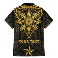 Personalised Philippines Independence Day Family Matching Mermaid Dress and Hawaiian Shirt Filipinos Sun Star Tribal