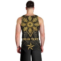 Personalised Philippines Independence Day Men Tank Top Filipinos Sun Star Tribal