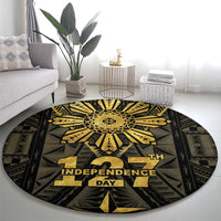 Philippines Independence Day Round Carpet Filipinos Sun Star Tribal