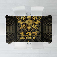 Philippines Independence Day Tablecloth Filipinos Sun Star Tribal LT05 Gold - Polynesian Pride