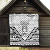 Kiribati Gospel Day Quilt Coat Of Arms Polynesian Pattern