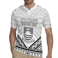 Personalised Kiribati Gospel Day Rugby Jersey Coat Of Arms Polynesian Pattern LT05 - Polynesian Pride