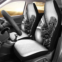 Solomon Islands Nguzunguzu Car Seat Cover Polynesian Tribal Pattern