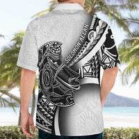 Solomon Islands Nguzunguzu Hawaiian Shirt Polynesian Tribal Pattern