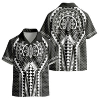 Philippines Batok Tribal Inspired Tattoo Black Kid Hawaiian Shirt LT05 - Polynesian Pride