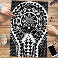 Philippines Batok Tribal Inspired Tattoo Black Puzzle LT05 Black - Polynesian Pride