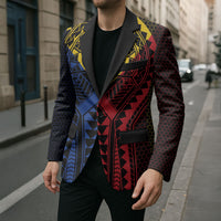 Philippines Batok Tribal Inspired Tattoo Blazer LT05 - Polynesian Pride